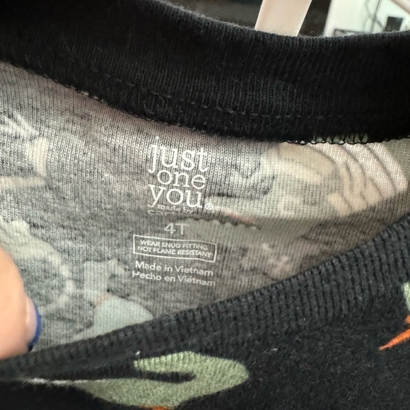 Carters Halloween dinosaur 4 pc pj set - Picture 5 of 12